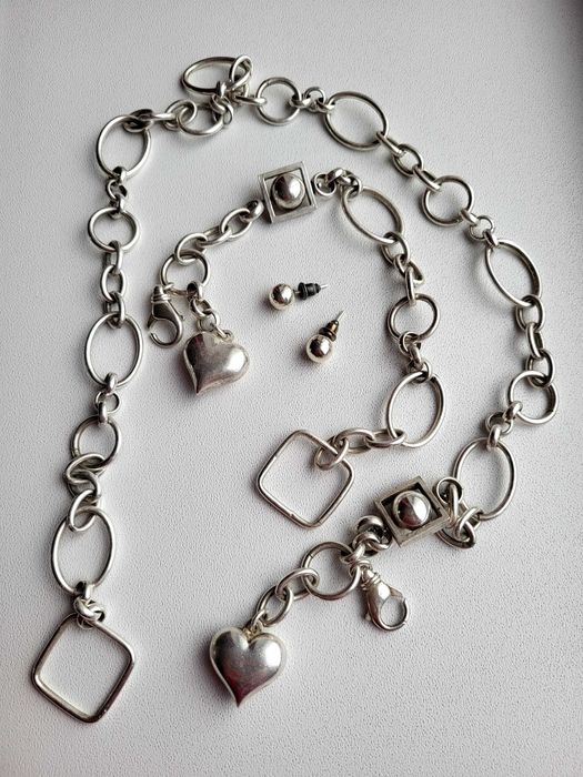 Дамски сребърен комплект