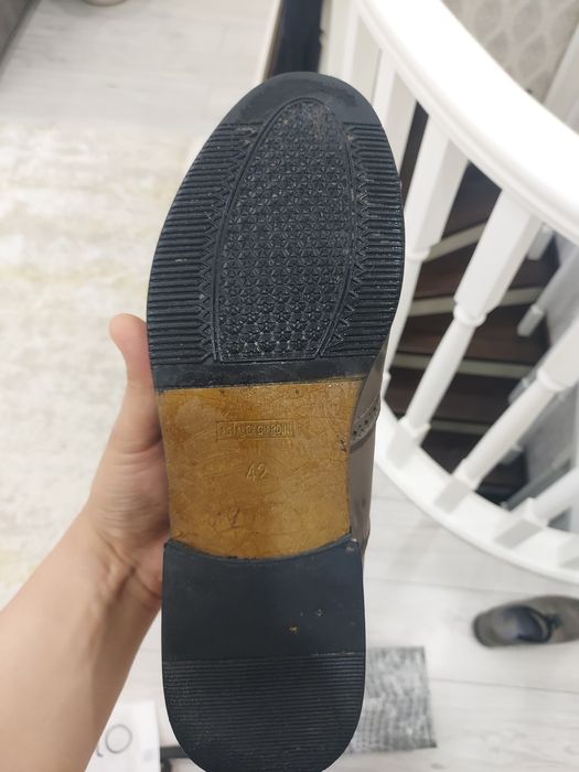 Кожанные туфли ручная работа