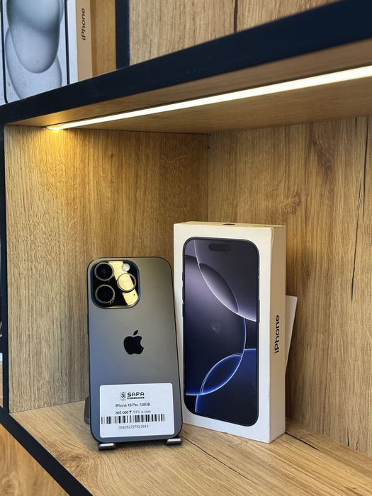 iphone 16 pro black e sim  |   Sapa Smartphone