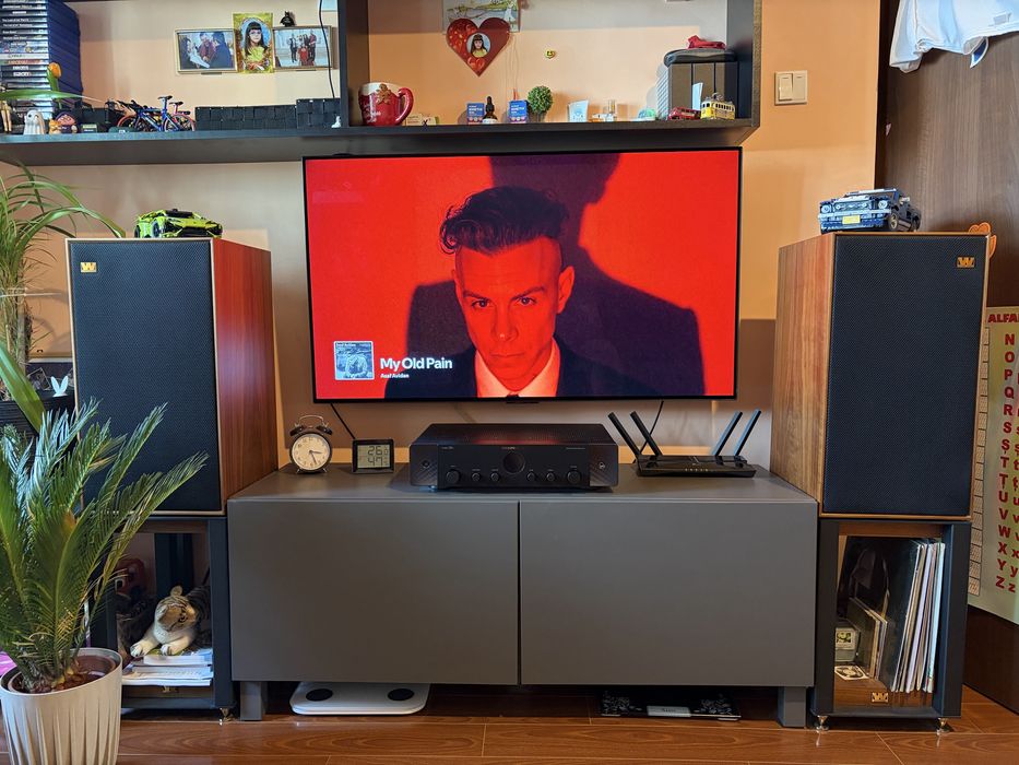 Sistem Audio HI-FI Boxe Wharfedale Linton 85 + Amplificator Marantz Stereo 70’s