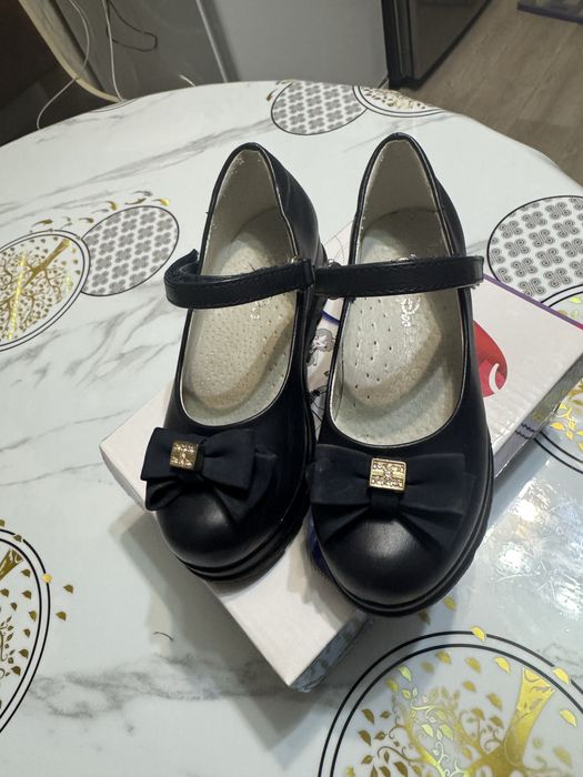 Туфли детские синие