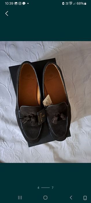 Mocasini Masimo Dutti Premium Suede.Leather,40