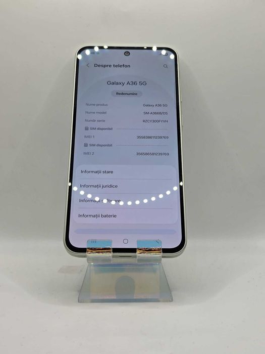 Samsung A36, MEM 128GB, RAM 6GB, Amanet Doamna Ghica, Cod: 85072