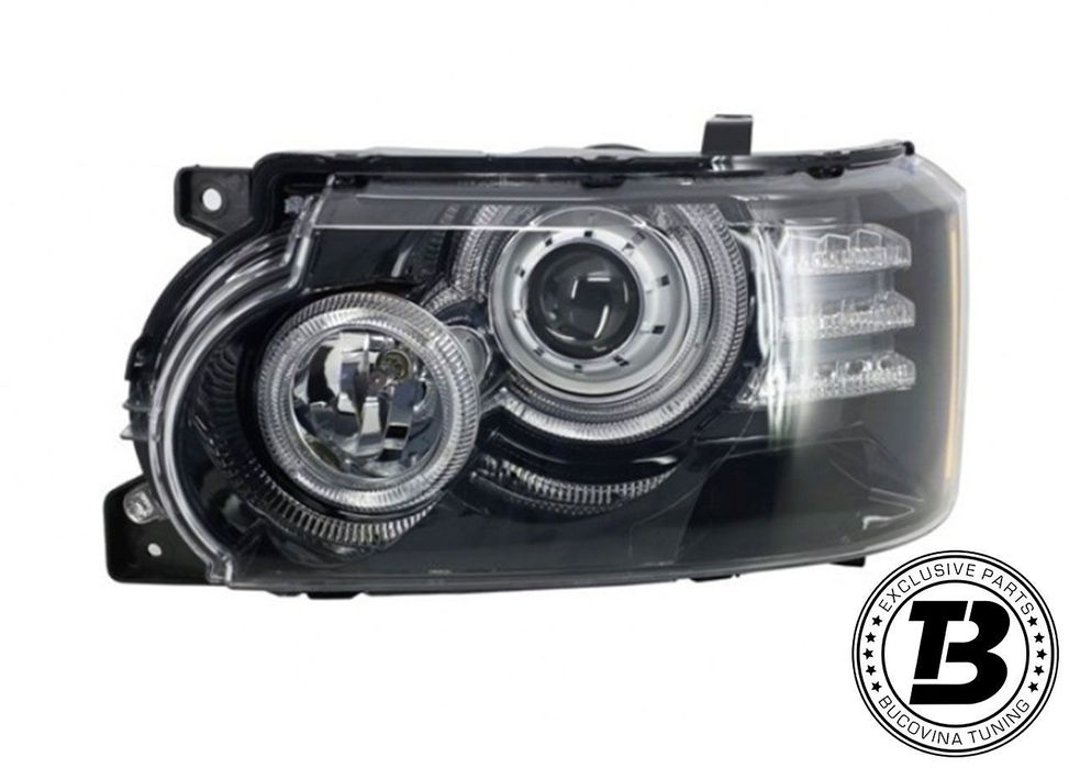 Faruri LED compatibile Range Rover Sport L322 Facelift Design