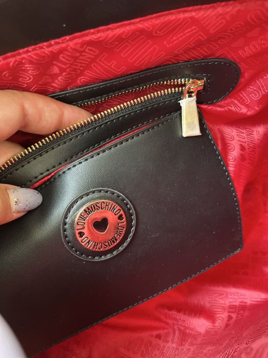 Love Moschino Guess Liu jo дамска чанта\ кожа