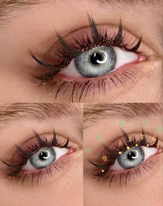 Наращивание ресниц по Акции 9990тг