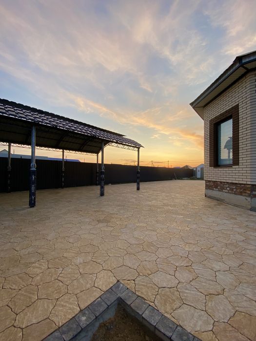 Укладка Брусчатка, Установка Бордюр