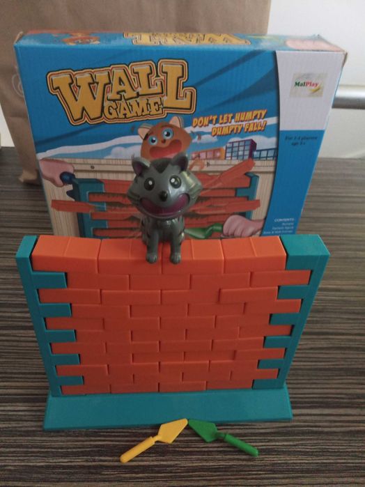 Set jucarii / jocuri: orga, air-hockey, zid humpty-dumpty