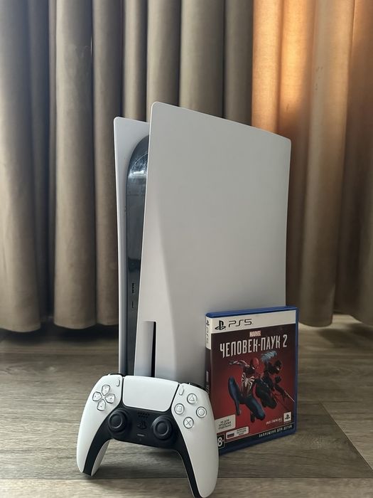 Playstation 5 + человек паук 2