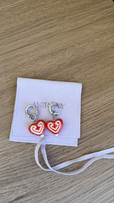 Серьги Мерали почти новые