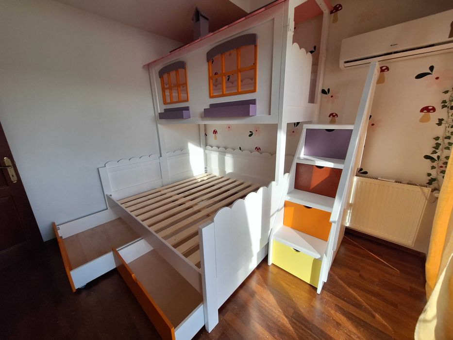 TRANSPORT GRATUIT.Pat tip casuta cu tobogan. Cod 2814