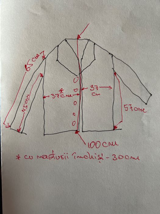 Haină de piele; parka, model American