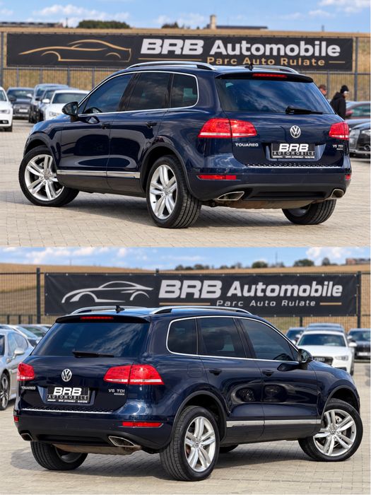 • Vw Touareg 2012 • 3.0 Diesel 4 Motion / Ventilatie / Carlig electric / Line - Side assist / Parc Auto • RATE • Garanție •