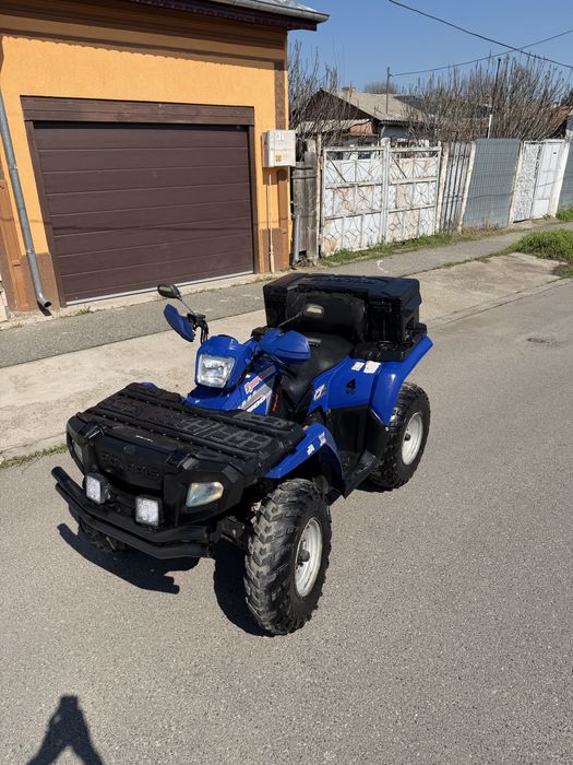 Polaris Sportsman 4x4 500cc H.O. 34cp 2006 impecabil, refacut complet ,9000 de km reali!