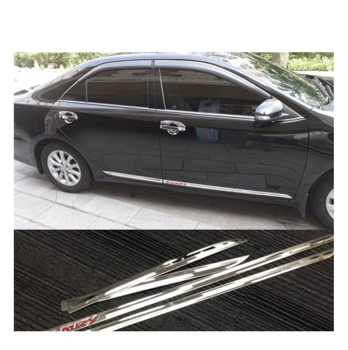 Молдин хромированные Камри 50