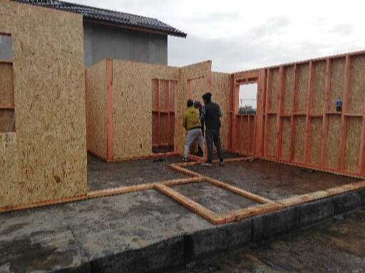 Kit casa lemn 62 mp