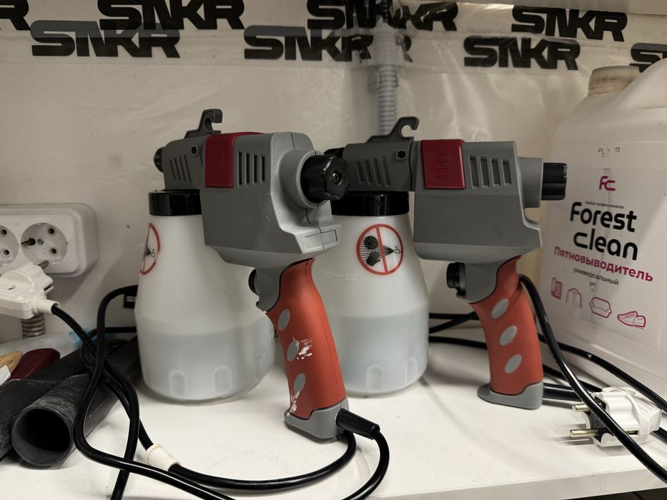 Аппарат высокого давления воды для химчистки обуви 2шт