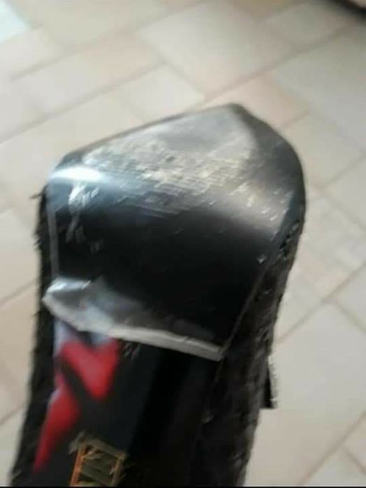Cizme Sabres,piele impletita
