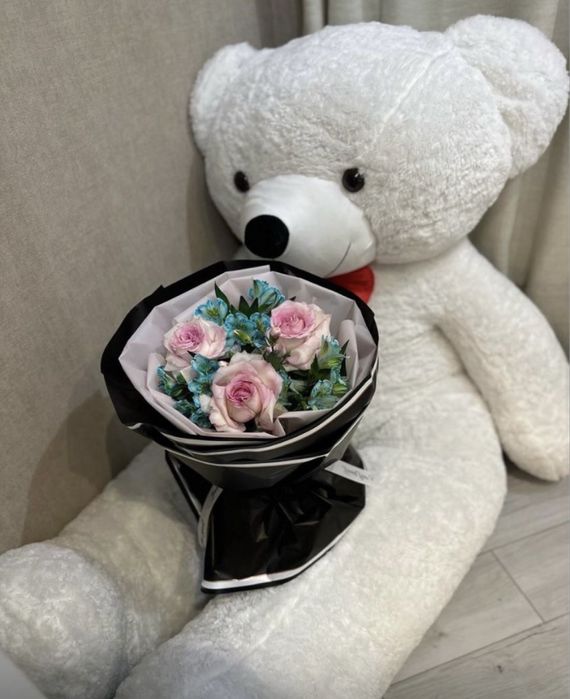 Продам срочно Шымкент, Белый двух метровый медведь