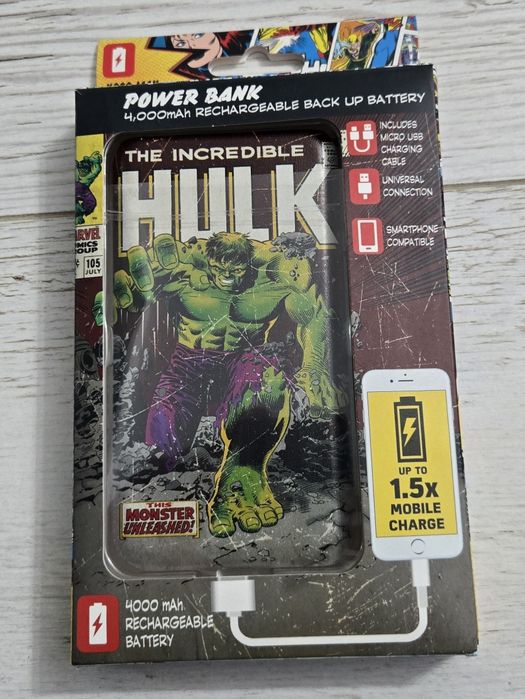 Baterie externa Incredible Hulk