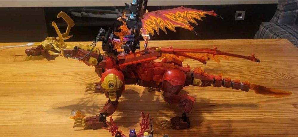 Lego ninjago 71822 source dragon of motion complet