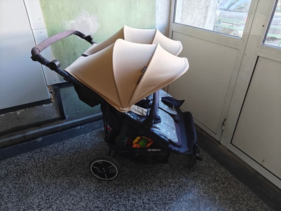 Детска количка за близнаци Easy Twin 3