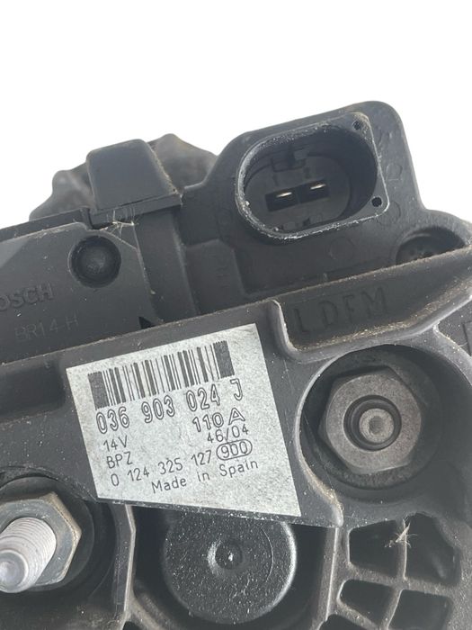 Alternator Volkswagen Golf V 1K1 2003 - 2009 1.4 16V Bca 036903024J