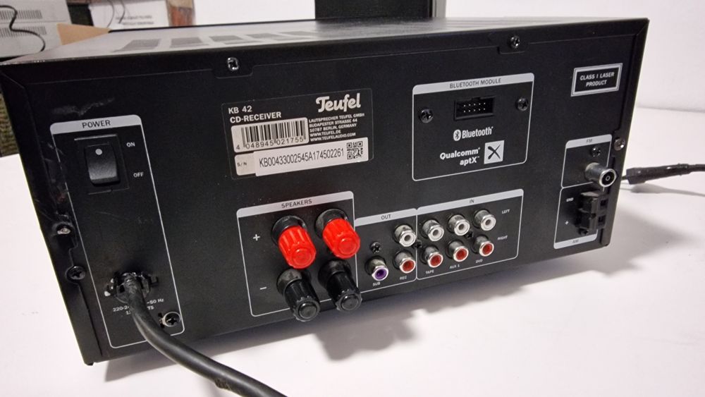 Amplificator Teufel KB42 cu boxe JBL 2,4G Control  si modul Bluetooth