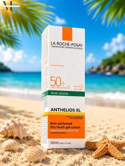 Matlashtiruvchi va quyoshdan himoya, La Roche-Posay SPF 50+, 50ml