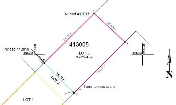 Teren intravilan in centru sat Giarmata-Vii