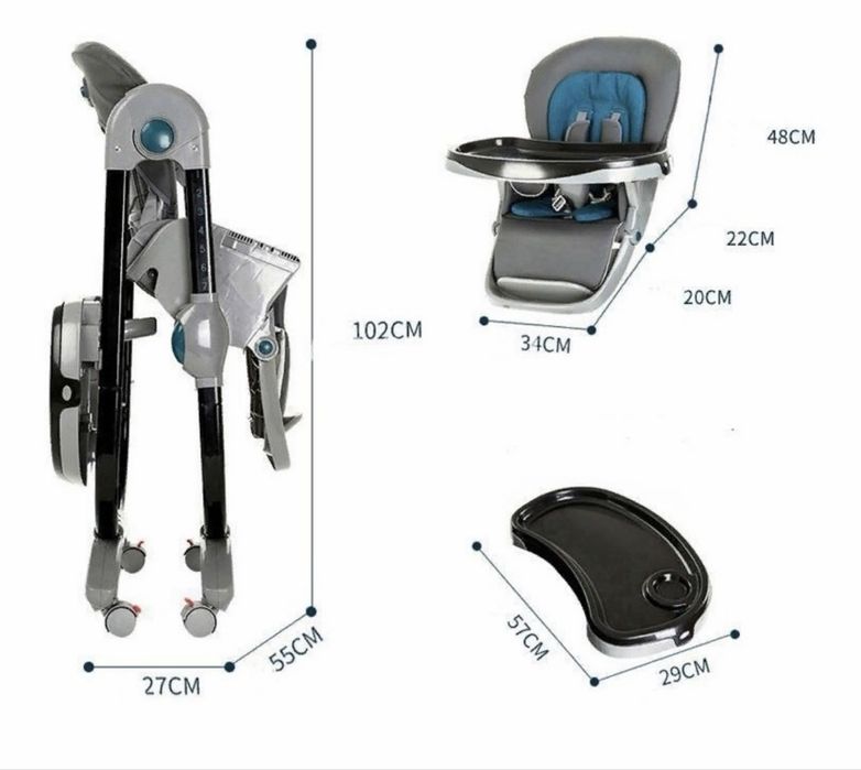 Стульчик трансформер для кормления