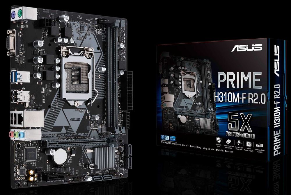 Дъно Дънна платка Asus Prime H310M-F R2.0 1151 DDR4