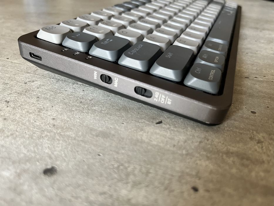Нископрофилна механична клавиатура Redragon Azure K652