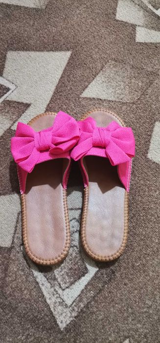 Чехли дамски цикламени