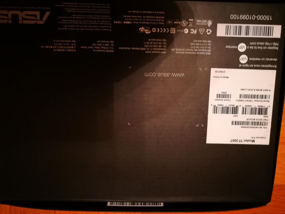 Таблет ASUS пълен комплект