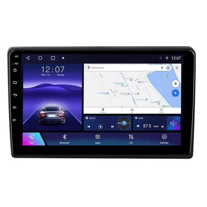 Navigatie Android 14 HYUNDAI I40 2012 -2020 1/8 Gb Waze CarPlay CAMERA