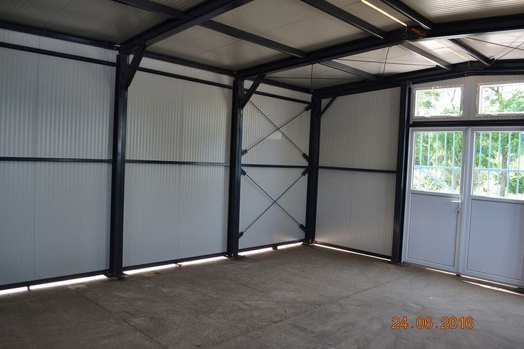 Vand Garaj auto 5 x 3.5m structura metalica usoara