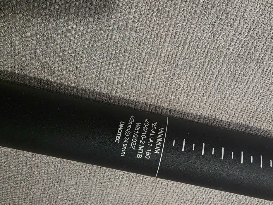 Dropper Post bicicleta Limotec - Specialized, Haibike - 34.9X150mm