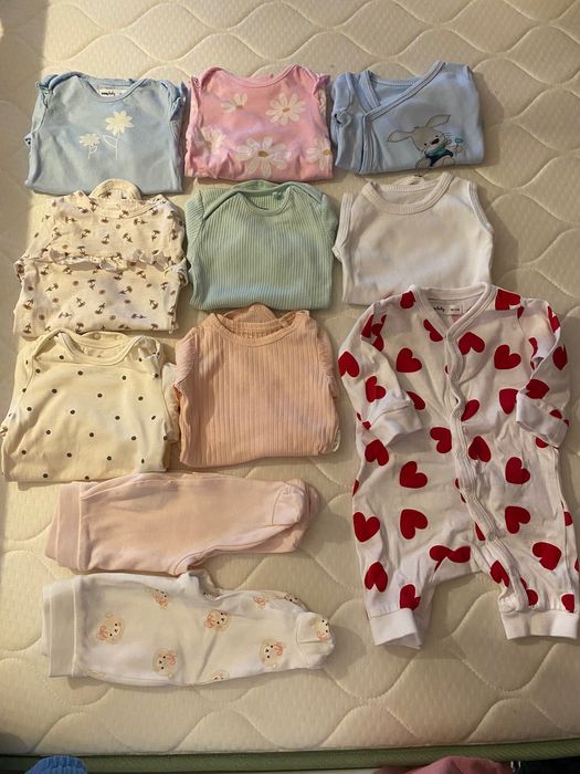 Лот за бебе момиче, размер 56 см