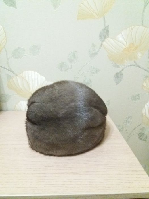 Шапка норковая, новая