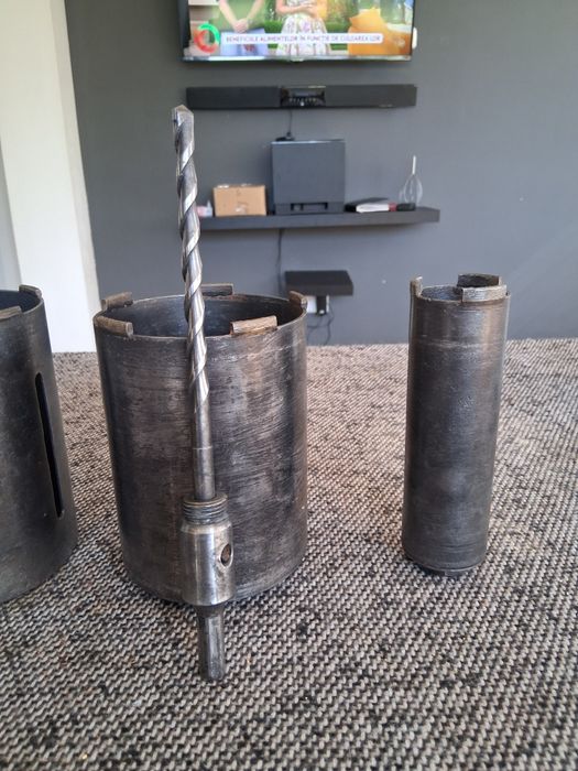 carote beton profesionale set