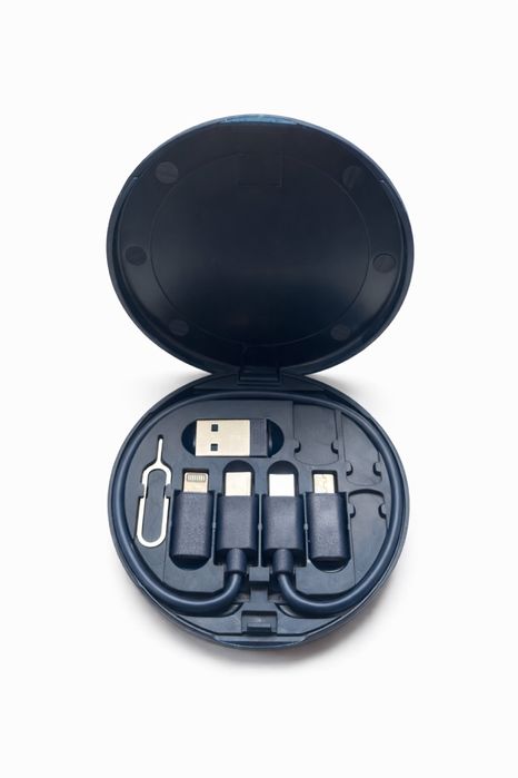 Набор кабелей для телефона 5 в 1 с кейсом