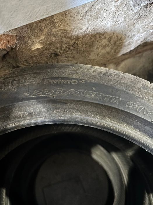Летни гуми Hankook Ventus Prime⁴ 225/45 R17 – отлично състояние