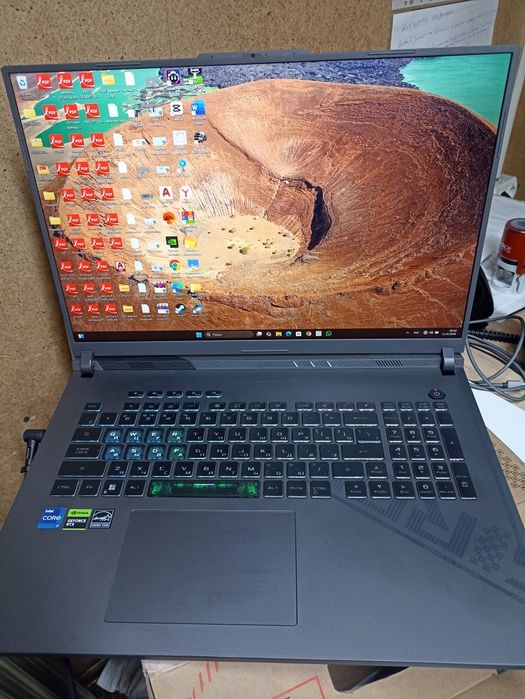 18" Ноутбук ASUS ROG STRIX G18 G814JV-N6035 (90NR0CM1-M00B80) черный