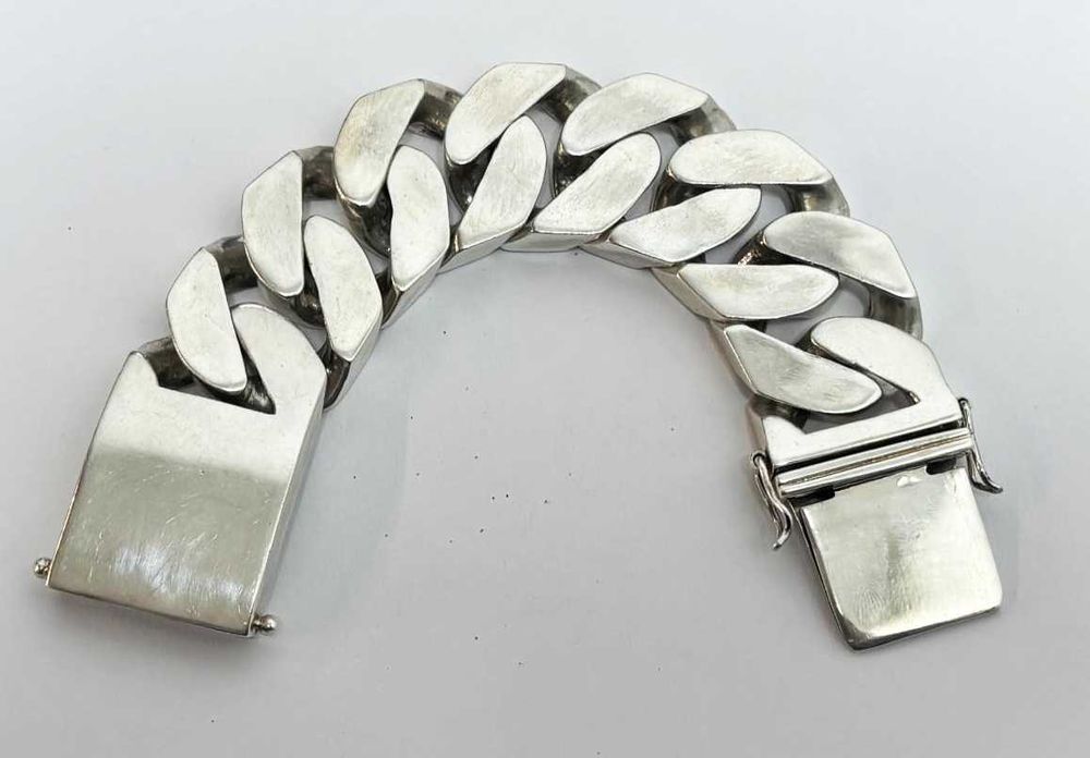 bratara masiva din argint 925 - Cuban