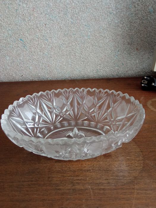 ваза хрустальная советская