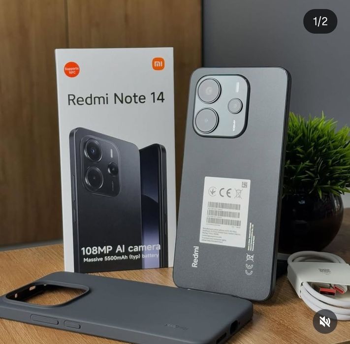 Продам новый запечатанный Redmi Note 14 256г