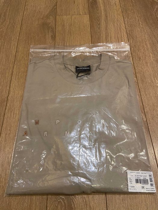 Emporio Armani, оригинална тениска с бродирано лого, S,M, L, XL и XXL