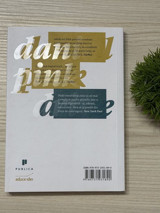 DRIVE Ce anume ne motivează cu adevărat de Daniel H. Pink