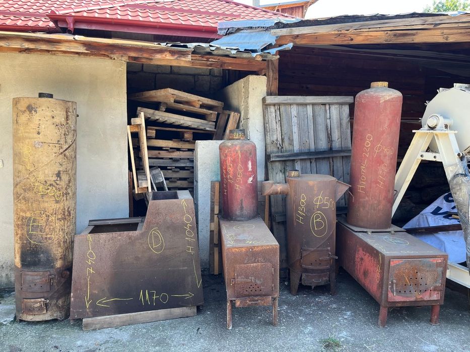 Godin / soba metalica din tabla groasa